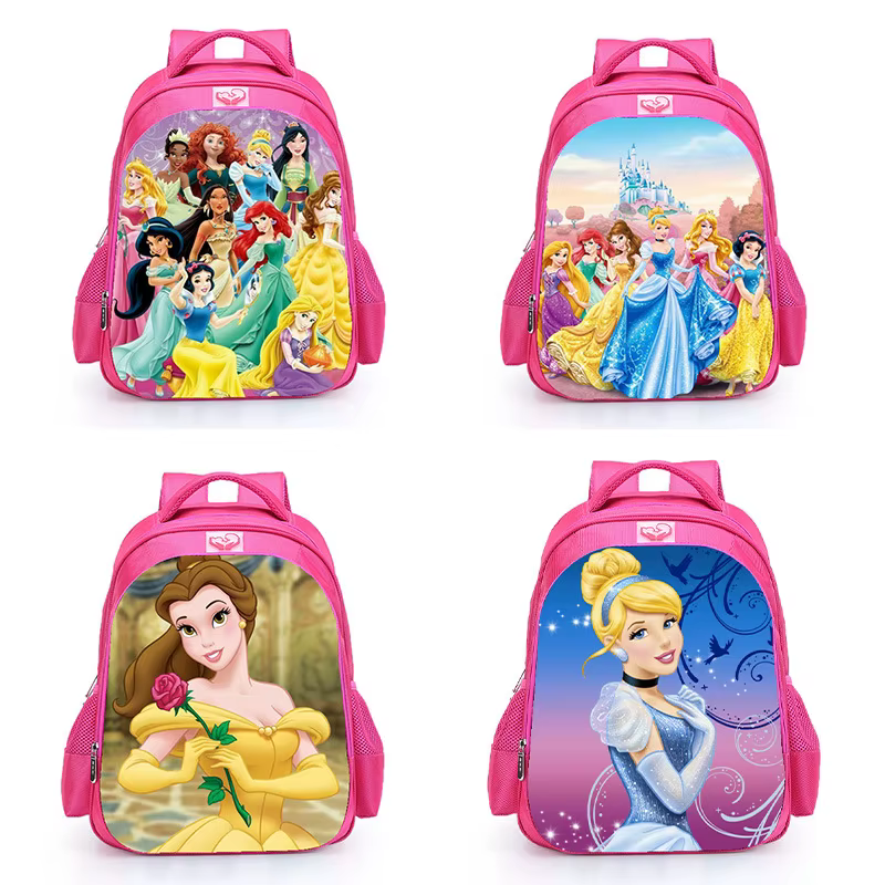 Sacs d'école princesse rose pour filles