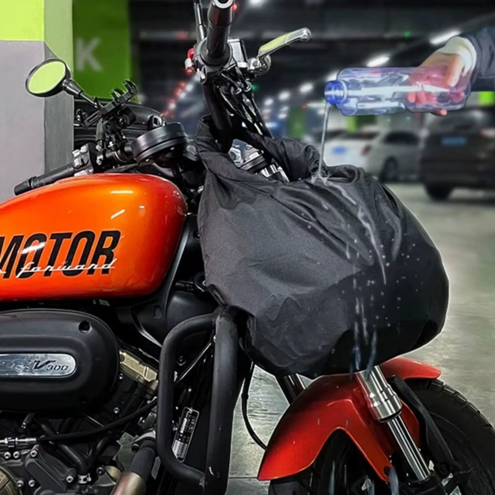Sac de casque de moto antivol grande capacité avec boucle d'assurance