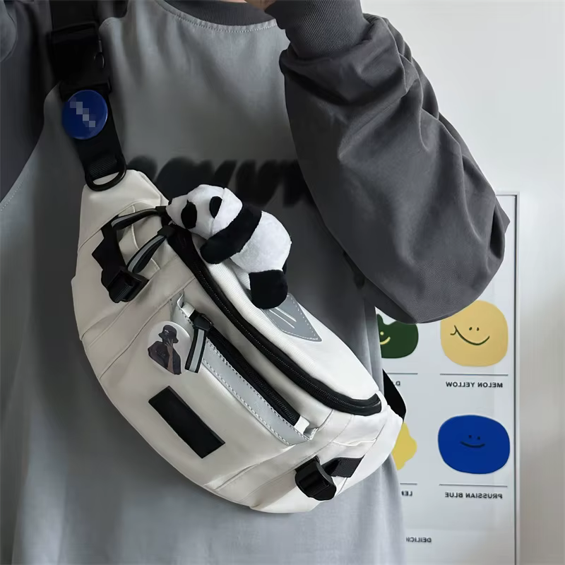 Sac de poitrine coréen Y2K pour étudiants