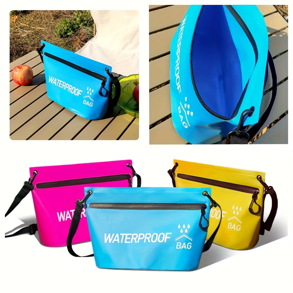 Sac étanche 5L, sac de transport durable avec fermeture éclair