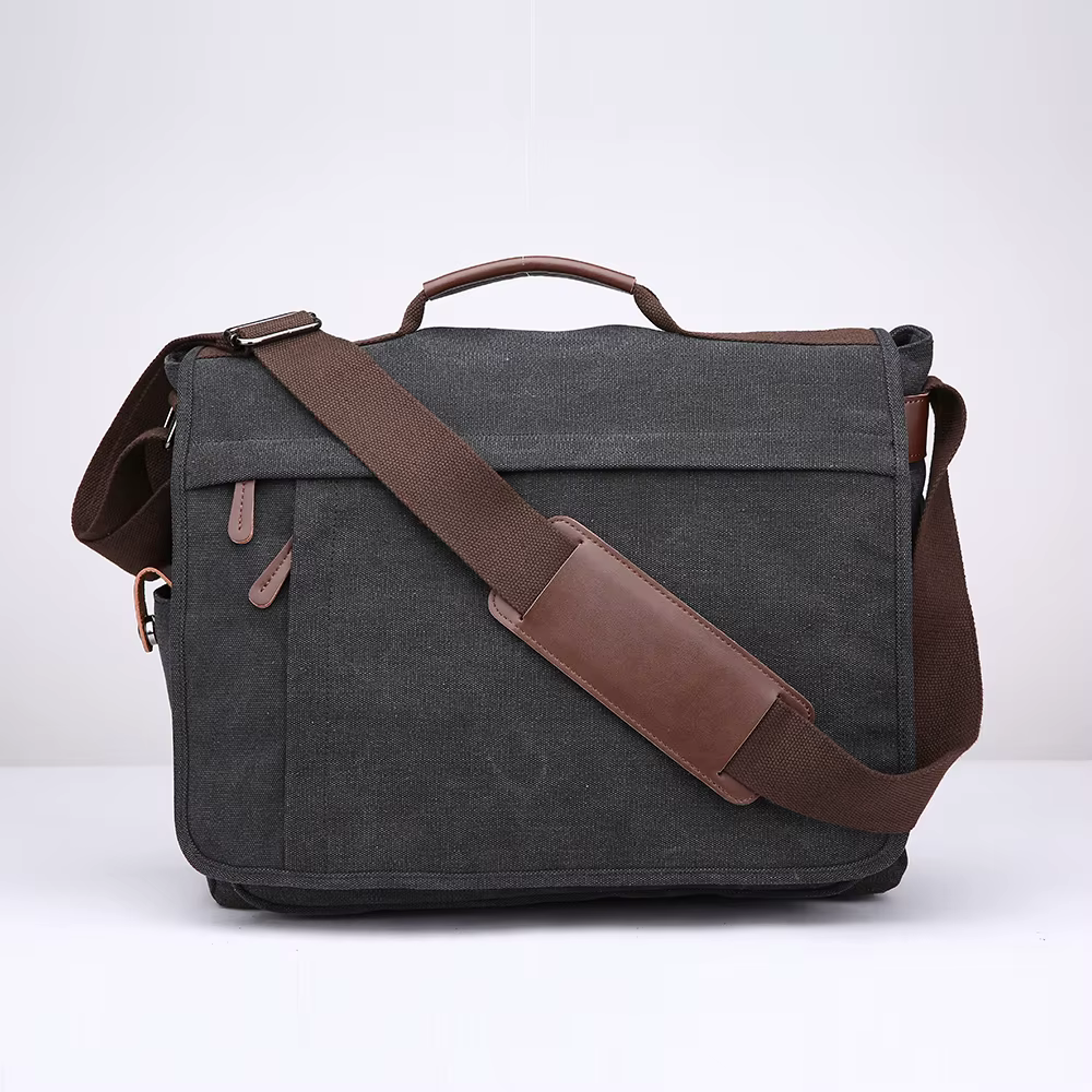 Sac à Bandoulière en Toile pour Homme