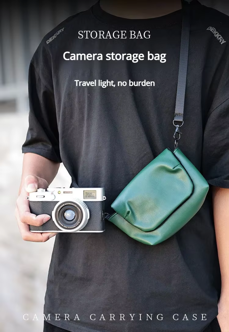 Sac pour appareil photo adapté aux appareils Fujifilm EVO X-half X100VI Canon V1 Ricoh GR2 GR3X GR4 Sony ZV1 RX100 M6