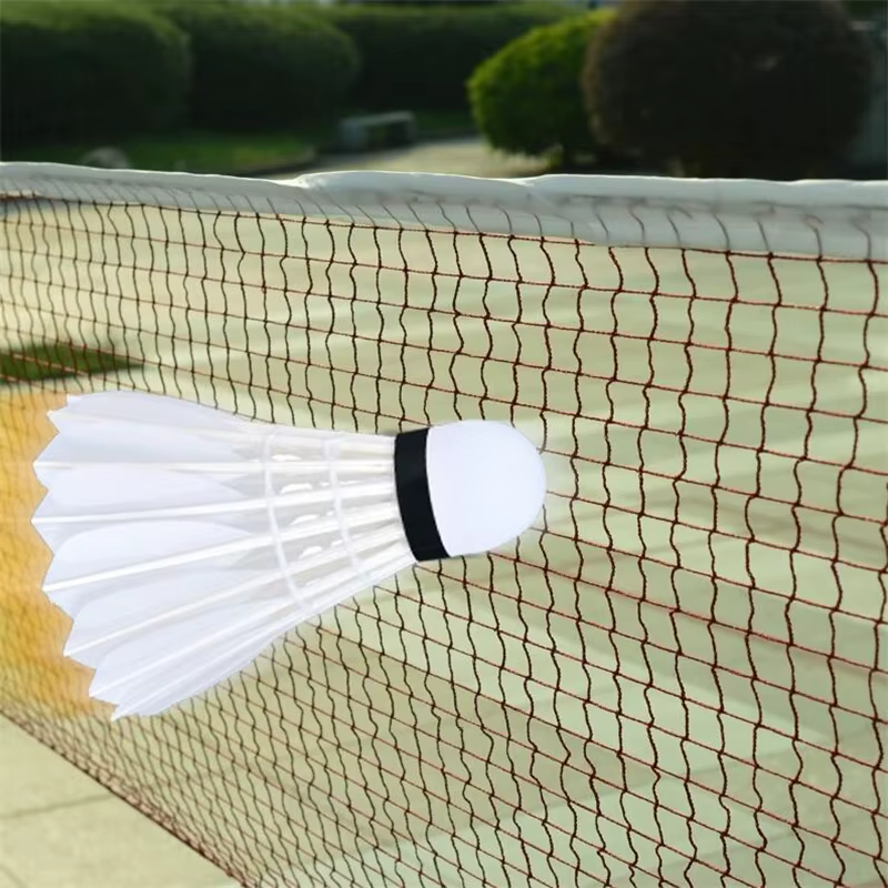 Filet de sport de filet de Badminton Standard de maille d'entraînement professionnel pour le remplacement de filet de volley-ball de Tennis de Badminton en plein air 6.2*0.64M