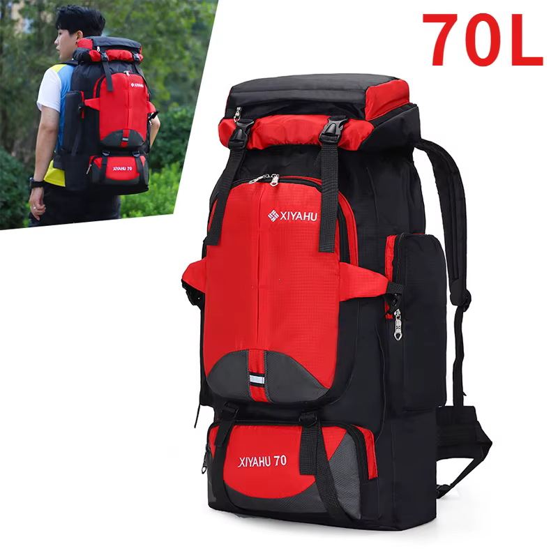 70L sacs à dos de voyage en plein air unisexe Camping sac à dos hommes tactiques sport alpinisme pêche étanche escalade
