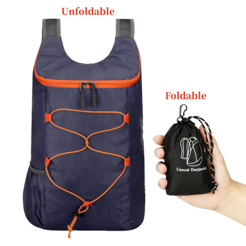 Sac de randonnée pliable pour l'extérieur