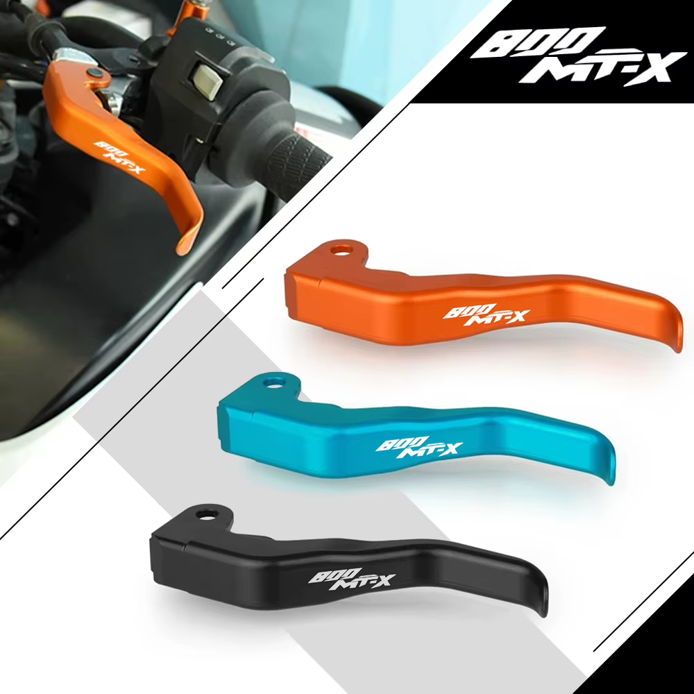 Pour CFMOTO 450MT 700MT 800MT 450 700 800 MT 800MTX 800 MT-X CLX700 CLX 700 2025 moto deux doigts leviers d'embrayage de frein courts