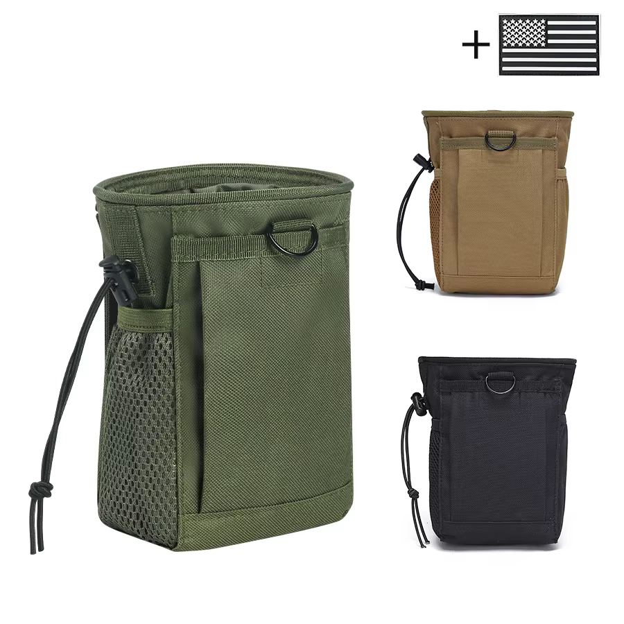 Sac à craie pour l'escalade - Sac de taille en nylon durable avec poche en filet et fermeture à cordon
