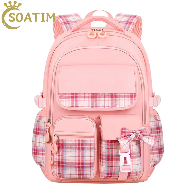 Sac à Dos d'École de Princesse Orth4WD pour Fille et Adolescent Cartable Primaire pour Enfant